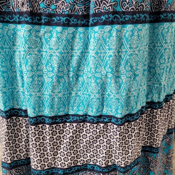 Daisy Fuentes maxi boho sleeveless dress - Picture 5 of 8